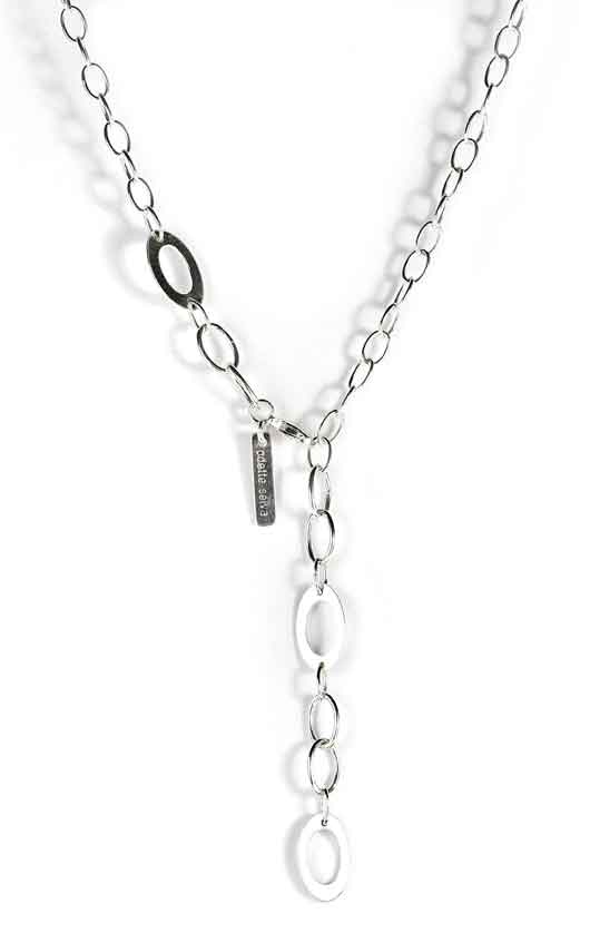 necklace with oval links